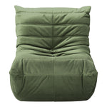 Relax Velvet Upholstered Chair in Green