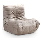 Relax Velvet Upholstered Chair in Taupe