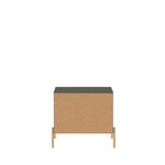 Jasper 25" Nightstand (2-Drawer) in Sage Gray