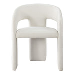 Rendition Fabric Upholstered Dining Chair in Cream
