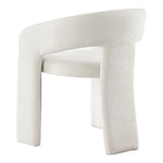 Rendition Fabric Upholstered Dining Chair in Cream