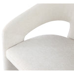 Rendition Fabric Upholstered Dining Chair in Cream