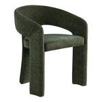 Rendition Fabric Upholstered Dining Chair in Green