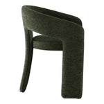 Rendition Fabric Upholstered Dining Chair in Green