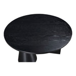 Revive Solid Wood And Oak Veneer Coffee Table in Black
