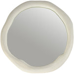 Armada Aluminum Mirror in Cream