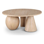 Revive Solid Wood And Oak Veneer Coffee Table in Natural