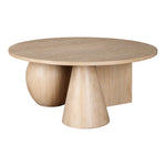 Revive Solid Wood And Oak Veneer Coffee Table in Natural