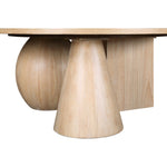 Revive Solid Wood And Oak Veneer Coffee Table in Natural
