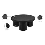 Rhodes Iron Coffee Table in Black