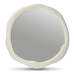 Armada Aluminum Mirror in Cream