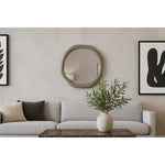 Armada Aluminum Mirror in Taupe