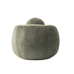 Tribeca Chenille Lounge Chair in Olive Green