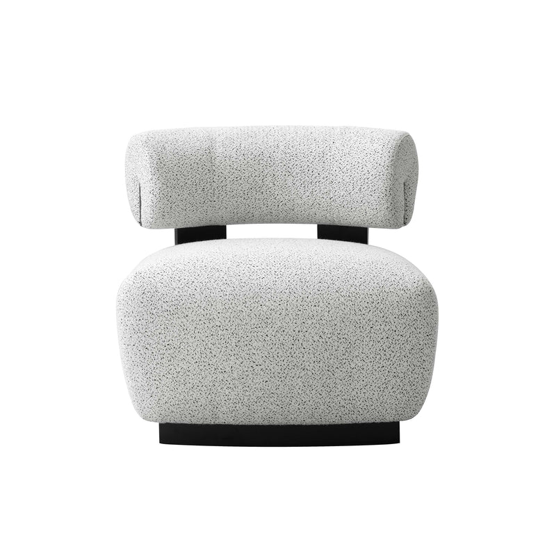 Bartow Upholstered Lounge Chair in Ivory Multi