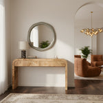 Armada Aluminum Mirror in Taupe