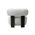 Bartow Upholstered Lounge Chair in Ivory Multi