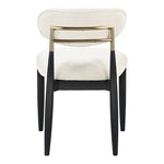 Riccio Performance Fabric Upholstered Dining Side Chair in Beige