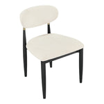 Riccio Performance Fabric Upholstered Dining Side Chair in Beige