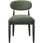 Riccio Performance Fabric Upholstered Dining Side Chair in Olive