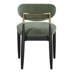 Riccio Performance Fabric Upholstered Dining Side Chair in Olive