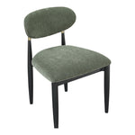 Riccio Performance Fabric Upholstered Dining Side Chair in Olive