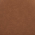 Riccio Vegan Leather Upholstered Stool in Cognac