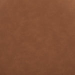 Riccio Vegan Leather Upholstered Stool in Cognac