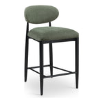 Riccio Performance Fabric Upholstered Stool in Olive