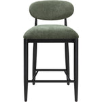Riccio Performance Fabric Upholstered Stool in Olive