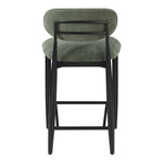 Riccio Performance Fabric Upholstered Stool in Olive