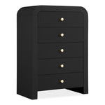 Artisto Ash Veneer Chest in Black