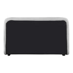 Rigby Linen Textured Fabric Upholstered King Bed in Grey