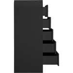 Artisto Ash Veneer Chest in Black