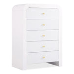 Artisto Ash Veneer Chest in White