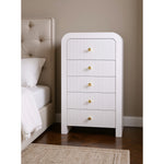 Artisto Ash Veneer Chest in White
