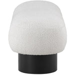 Robertson Boucle Fabric Upholstered Bench in Cream