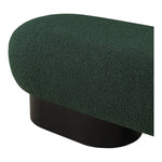 Robertson Boucle Fabric Upholstered Bench in Green