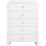 Artisto Ash Veneer Chest in White