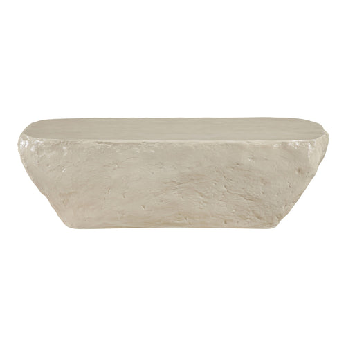 Rockford Concrete Indoor/Outdoor Coffee Table in Beige