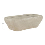 Rockford Concrete Indoor/Outdoor Coffee Table in Beige