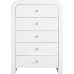 Artisto Ash Veneer Chest in White