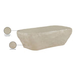 Rockford Concrete Indoor/Outdoor Coffee Table in Beige