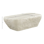 Rockford Concrete Indoor/Outdoor Coffee Table in Taupe