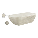 Rockford Concrete Indoor/Outdoor Coffee Table in Taupe