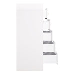 Artisto Ash Veneer Chest in White