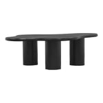 Romaine Iron Coffee Table in Black