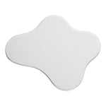 Romaine Iron Coffee Table in White