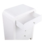 Artisto Ash Veneer Chest in White