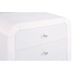 Artisto Ash Veneer Chest in White