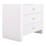 Artisto Ash Veneer Chest in White